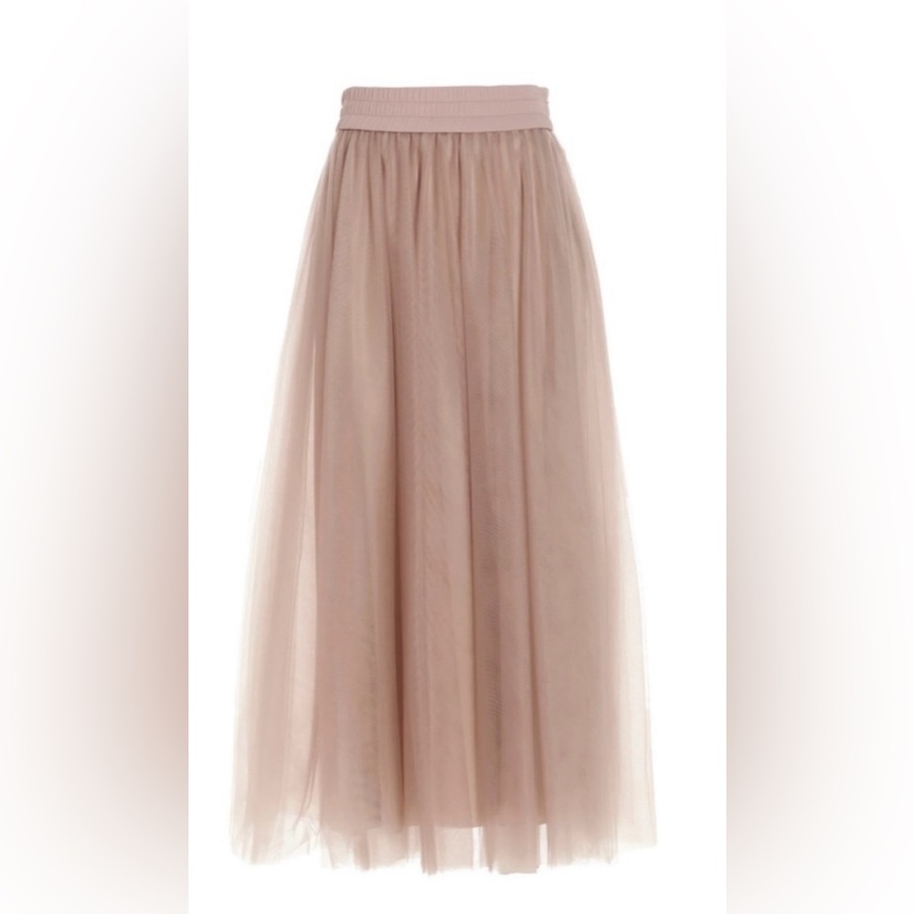 Boden Pink Midi Skirt
